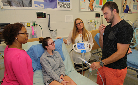 Grant Provides New Technology for Respiratory Care Volunteer